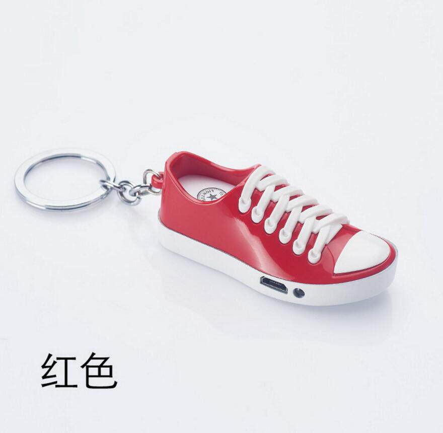 钥匙挂件扣汽车男士金属防风打火机USB充电点烟器带照明灯创意热