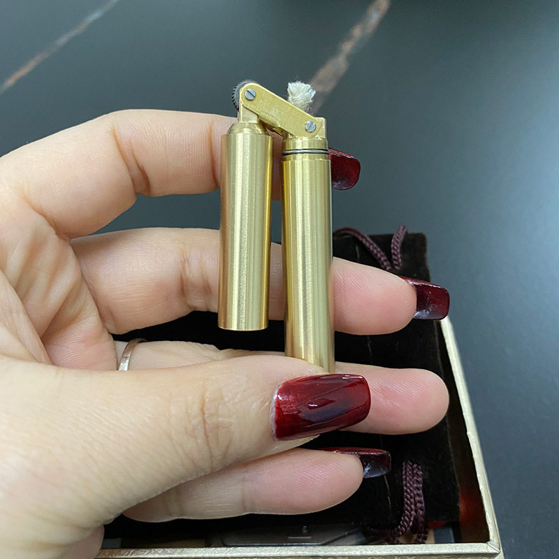 盘龙棍双节棍纯铜/不锈钢创意新款煤油打火机CF1045双截棍