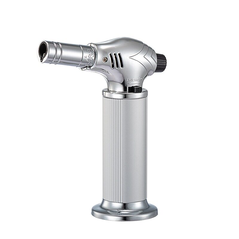 大火力可以定火直冲蓝焰喷枪金属防风焊枪打火机工厂LD588