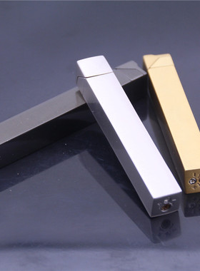 适合广告AM142四方柱型立方体打火机长条明火打火机