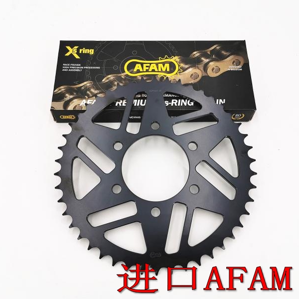 进口AFAM大齿ER6N/F忍者650异兽Versys650前牙盘Z650后链轮小