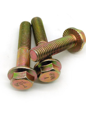 10.9级外六角法兰面螺栓 高强度外六角法兰螺丝 M18*80 M18x80