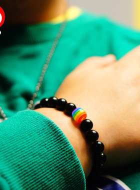 doro多肉原创手镯潮人男琉璃手工