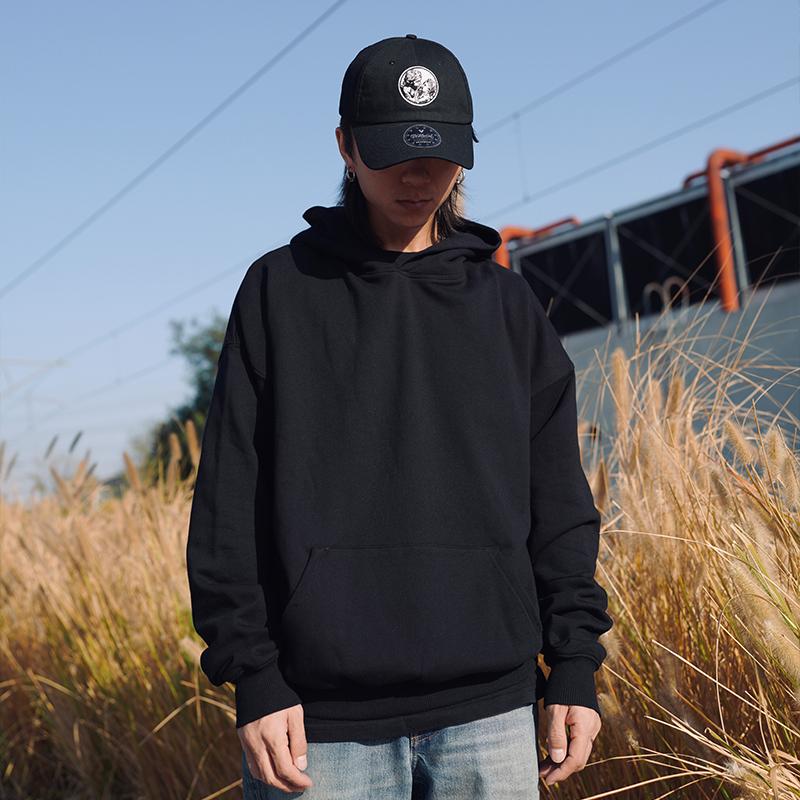 TheV美式街头宽松版型帽衫