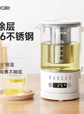 ankale养生壶高硼硅玻璃MINI小型煮茶壶花茶办公室小型烧水壶