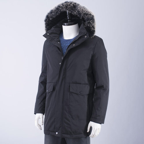 加厚派克服男冬保暖一衣两穿外套