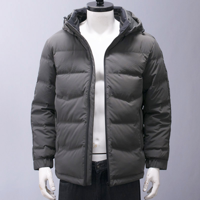 不跑毛品牌撤柜男士脱卸帽子防风保暖羽绒服外套青年冬装鸭绒棉服
