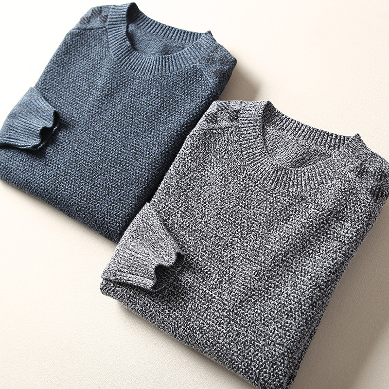不起球易打理！品牌撤柜男士套头针织衫秋冬内搭纯色毛衣男装内搭,男装,针织衫/毛衣,淘宝优惠券,粉丝福利购,淘宝优惠卷