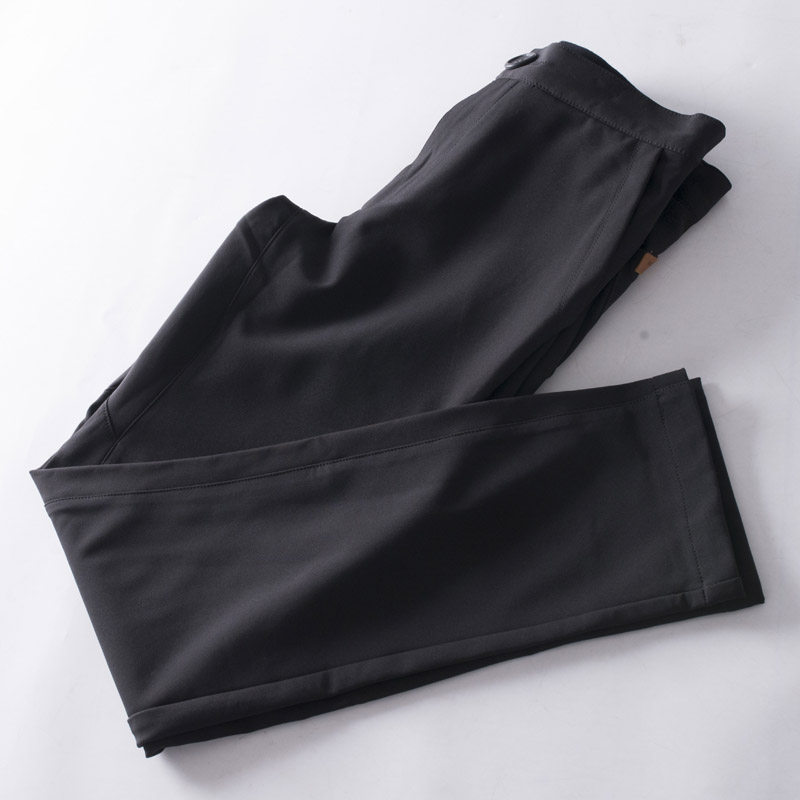 断码清货只有中码！外贸单男士松紧腰黑色卫裤修身直筒男装九分裤