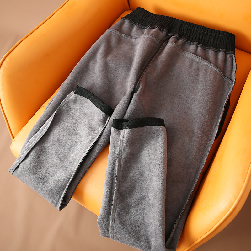紧腰卫裤基础百搭灯芯绒男裤子厚