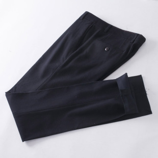 黑色秋冬中腰直筒西裤 断码 豆系撤柜尾货男裤 微磨毛 清货只有36