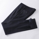 清货只有36 微磨毛 豆系撤柜尾货男裤 断码 黑色秋冬中腰直筒西裤