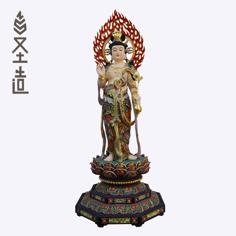 木雕观音佛像家用圣造