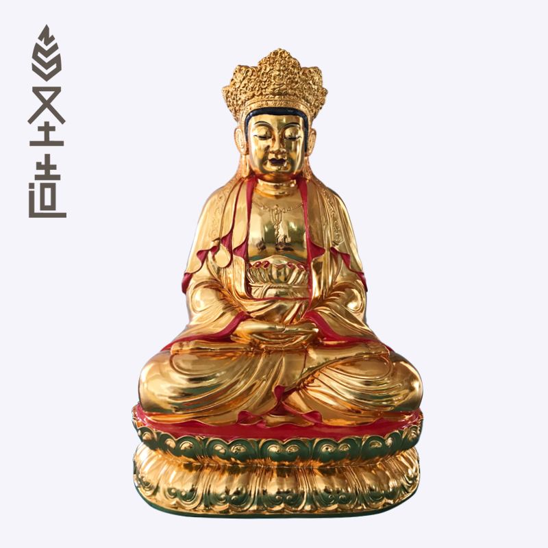 普济寺实木毗卢观音佛像摆件木雕毗卢佛像厂家 圣造