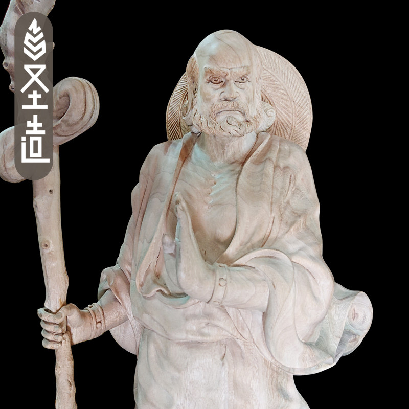 佛像摆件客厅木雕定制