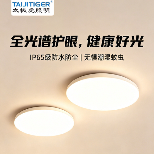 全光谱吸顶灯亮度好更护眼