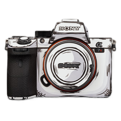 美本堂2D版贴纸适用于索尼a7m5等