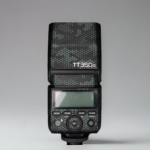 美本堂适用于神牛tt350 贴纸闪光灯贴膜TT 350保护膜外壳帖子3M