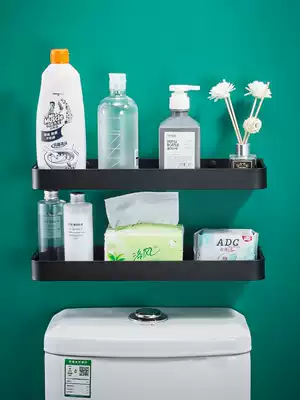 Toilet rack above the toilet holder non-perforated bathroom wall-mounted toilet paper toilet toilet storage cabinet