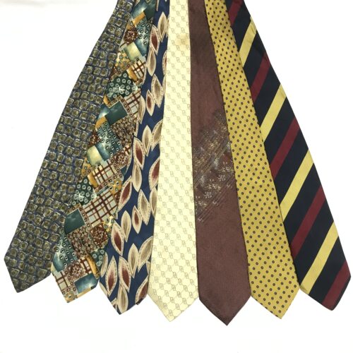 中古领带vintage古着孤品