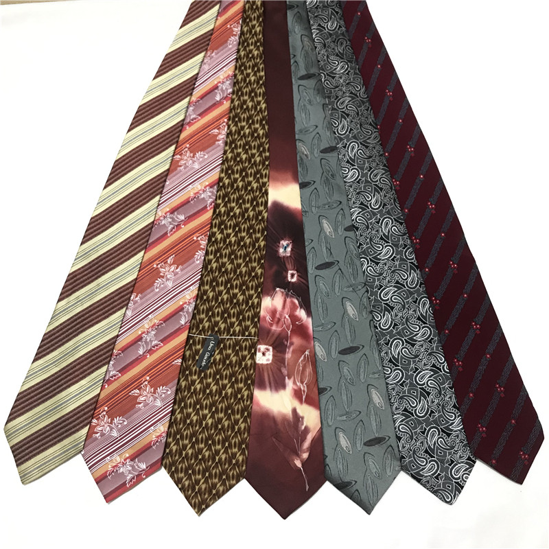 中古领带vintage古着孤品日系休闲商务学院印花条纹真丝配饰JH100,服饰配件/皮带/帽子/围巾,领带,淘宝优惠券,粉丝福利购,淘宝优惠卷