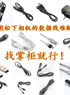 适用徕卡松下CCD数码相机数据线充电头DV机电源线微单适配器USB
