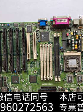 全新出586ITOX主板，型号REV.D，成色轻微使用痕迹，功能询价