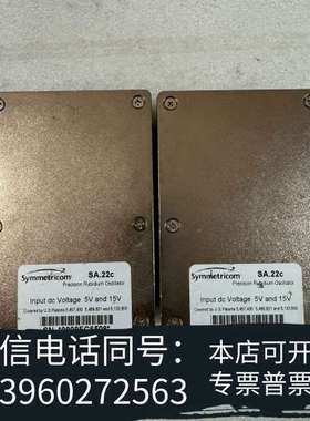 全新Symmetricom SA.22c  铷原子，包锁定，成色需询价