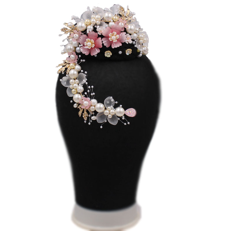 民族舞蹈桃李杯剧目滇南映少头饰独舞艺考古典傣族舞台表演发饰