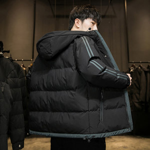 三防面料连帽棉衣男冬天加厚保暖防寒羽绒棉服棉袄外套M5811-P70图片