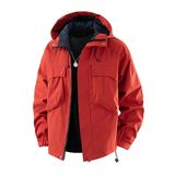 冲锋衣男可拆卸连帽工装防水防风夹克2025秋季新款外套Q5576-P75，男装夹克，星座610（原A335）