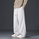 男秋季2026新款美式潮牌垂感宽松休闲裤直筒长裤Q29156-特P35，男装休闲裤，星座610（原A335）