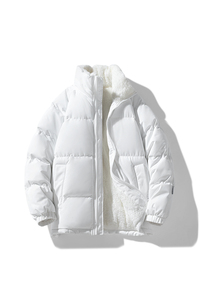 冬天羊羔绒面包服加厚棉衣男同款立领棉服保暖外套大棉袄M111-P70图片