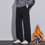 冬季新款斜纹针织休闲裤垂感挺括显瘦潮流直筒男裤JR806-P48，男装休闲裤，星座610（原A335）