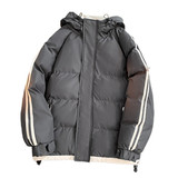 三防面料加厚外套男工装潮牌衣服冬装新款宽松连帽短款M5811-P70，男装工装外套，星座610（原A335）