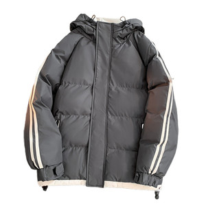 三防面料 加厚外套男工装潮牌衣服冬装新款宽松连帽短款M5811-P70图片