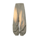 美式工装裤秋季2025新款宽松阔腿伞兵裤男生束脚卫裤Q29157-特P30，男装休闲裤，星座610（原A335）