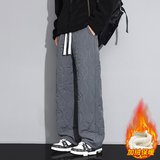 葫芦纹保暖羊羔绒棉裤男冬季加绒加厚防寒款休闲长裤JR29185-P40，男装棉衣，星座610（原A335）