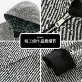 连帽外套男2025新款简约高级感休闲美式vibe开衫夹克Q5561-P68，男装夹克，星座610（原A335）