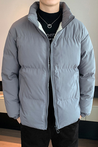 冬季羽绒棉服外套男ins韩版潮流面包服青少年羊羔毛棉衣MY03图片