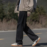 秋冬牛仔裤男士韩版百搭ins青少年宽松直筒阔腿裤子TS112-P45，男装牛仔裤，星座610（原A335）