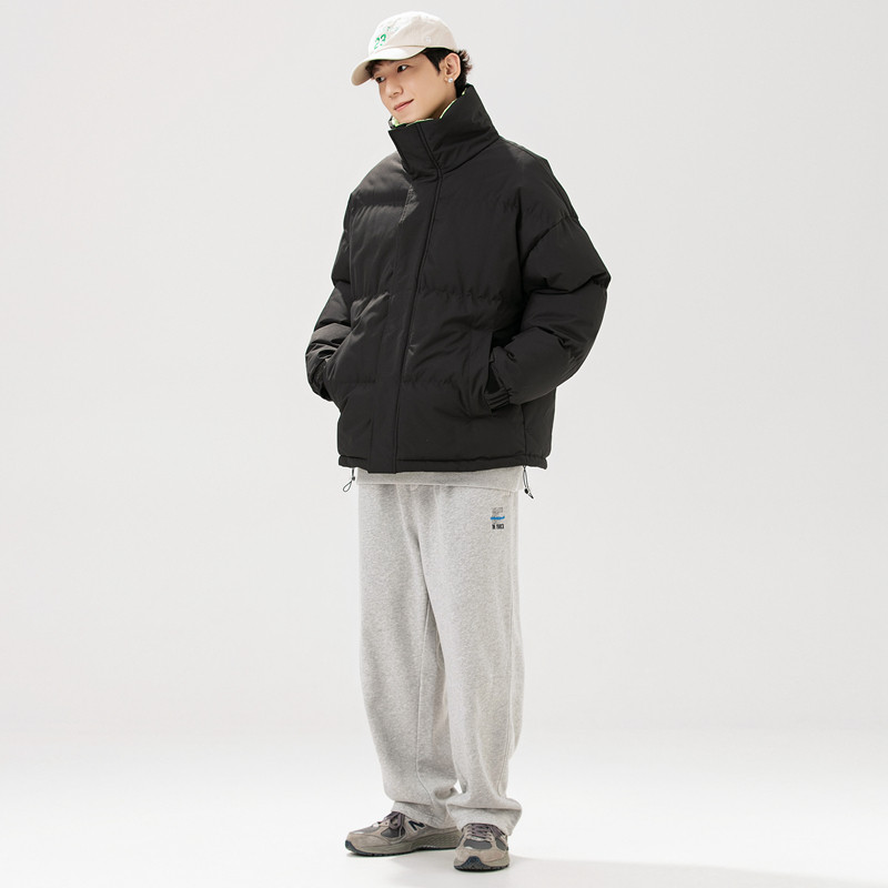 三防面料羽绒棉服男冬季立领加厚宽松面包服情侣保暖外套M666-P75,男装棉衣,星座610（原A335）