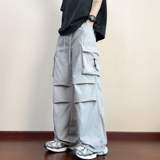青少年直筒休闲裤子男夏季薄款美式潮流宽松速干工装裤K2701-P40，男装休闲裤，星座610（原A335）