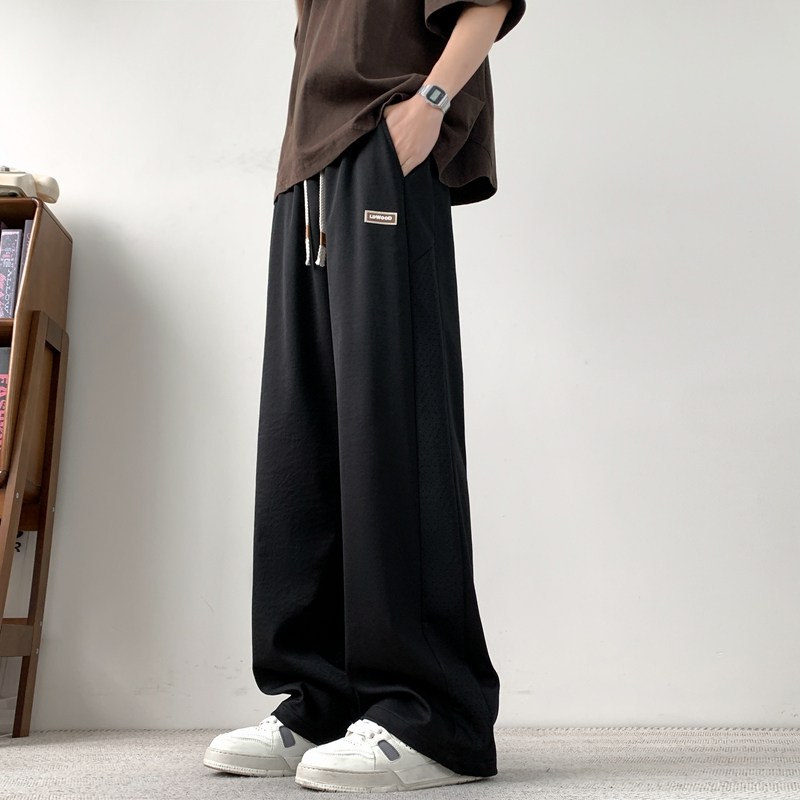 垂感休闲裤子男夏季新款运动裤潮流百搭宽松直筒阔腿裤K2718-P35，商品下架区商品下架区，星座610（原A335）