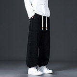 束脚裤男士春季2026新款运动卫裤宽松休闲长裤Q29150-特P35，男装休闲裤，星座610（原A335）