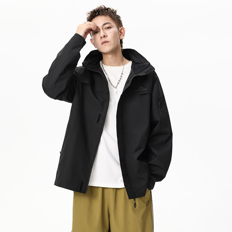 冲锋衣秋季2025新款可拆卸户外防风登山服外套Q5573-P68,男装夹克,星座610（原A335）