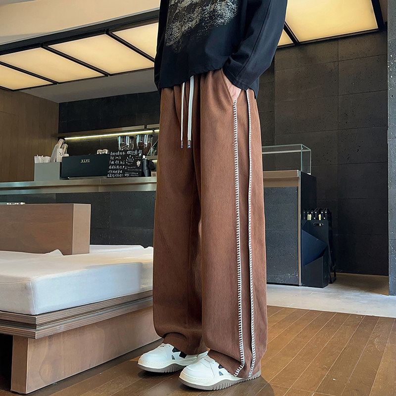 运动裤2026新款春季卫裤直筒宽松阔腿裤休闲长裤子Q29171-特P42，男装休闲裤，星座610（原A335）