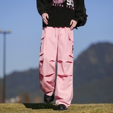 美式潮牌工装户外伞兵裤子男夏季薄款青少年休闲冲锋裤K2701-P40，商品下架区，星座610（原A335）