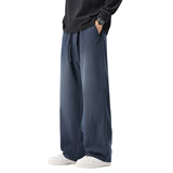 美式牛仔裤男士2026春季新款直筒宽松潮牌休闲长裤子K6678-P52，男装牛仔裤，星座610（原A335）