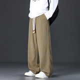 男秋季2026新款美式潮牌垂感宽松休闲裤直筒长裤Q29156-特P35，男装休闲裤，星座610（原A335）